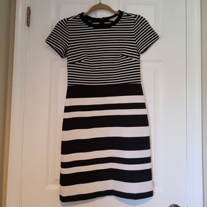 Loft Outlet Petite Striped Dress